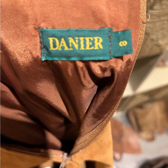 Danier Genuine Leather fringe long skirt - Picture 5 of 5